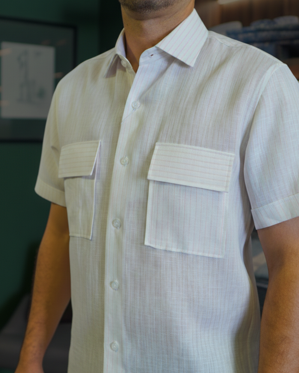 Short Sleeve Button Down Shirt