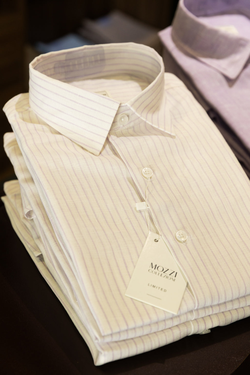White Striped Linen Shirt
